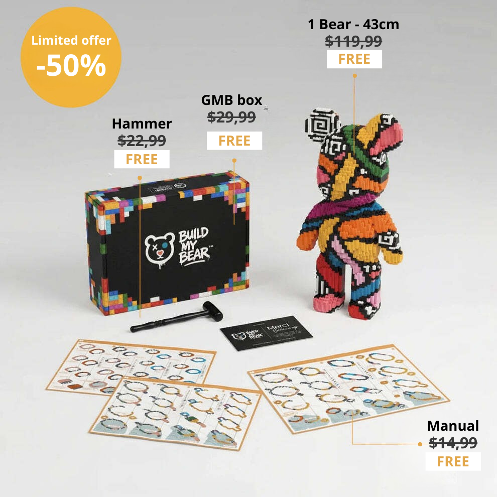 Get My Bear™ Giant DIY Bear (17 inches)